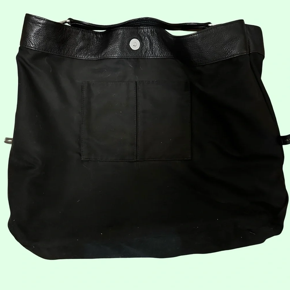 Rebecca Minkoff Black Leather Nikki Hobo bag purse - Picture 8 of 10